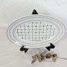 Plat ovale en faïence Lunéville modèle Betty | l'Atelier Imparfait Plat ovale en faïence Lunéville modèle Betty | l'Atelier Imparfait