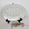 Plat ovale en faïence Lunéville modèle Betty | l'Atelier Imparfait Plat ovale en faïence Lunéville modèle Betty | l'Atelier Imparfait