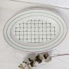 Plat ovale en faïence Lunéville modèle Betty | l'Atelier Imparfait Plat ovale en faïence Lunéville modèle Betty | l'Atelier Imparfait