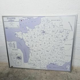 Grande carte de France...