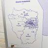 Carte de France administrative vintage encadrée | L'Atelier Imparfait