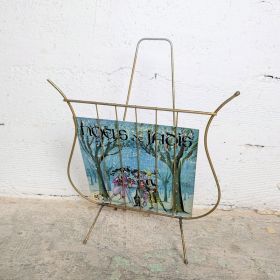 Porte-revues lyre en métal...
