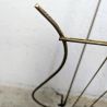 Porte-revues lyre en métal doré années 50 | L'Atelier Imparfait