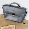 Cartable en Cuir Noir | L'Atelier Imparfait Cartable en Cuir Noir | L'Atelier Imparfait