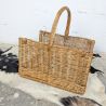 Panier Porte-Bûches en Osier | L'Atelier Imparfait