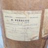 Fût industriel vintage carton et métal | L'Atelier Imparfait