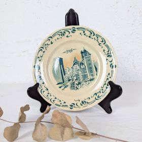 Assiette Pau, faïencerie de...