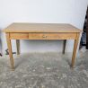 Grand bureau vintage en chêne | l'Atelier Imparfait