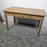 Grand bureau vintage en chêne | l'Atelier Imparfait