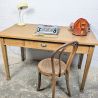 Grand bureau vintage en chêne | l'Atelier Imparfait