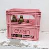 Casier Evian rose vintage | L'Atelier Imparfait