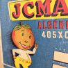 Caisse à oranges ancienne JCMA Algérie vintage | L'Atelier Imparfait Caisse à oranges ancienne JCMA Algérie vintage | L'Atelier Imparfait