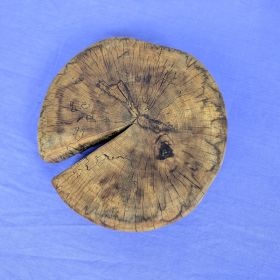Billot rond en bois massif