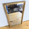 Miroir ancien doré, glace piquée | L'Atelier Imparfait
