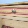 Buffet bas ancien en pin, 2 portes et 2 tiroirs | L'Atelier Imparfait