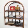 Étagère murale vintage en rotin 3 niveaux | L'Atelier Imparfait Étagère murale vintage en rotin 3 niveaux | L'Atelier Imparfait