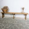 Grand banc de ferme en pin | L'Atelier Imparfait Grand banc de ferme en pin | L'Atelier Imparfait