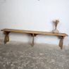 Grand banc de ferme en pin | L'Atelier Imparfait Grand banc de ferme en pin | L'Atelier Imparfait