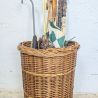 Porte Parapluie Vintage en Osier | L'Atelier Imparfait Porte Parapluie Vintage en Osier | L'Atelier Imparfait