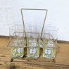 Panier Porte Bouteilles en Fer | L'Atelier Imparfait