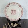 Ancien plat Terre de Fer C & M - Décor Amiral | L'Atelier Imparfait