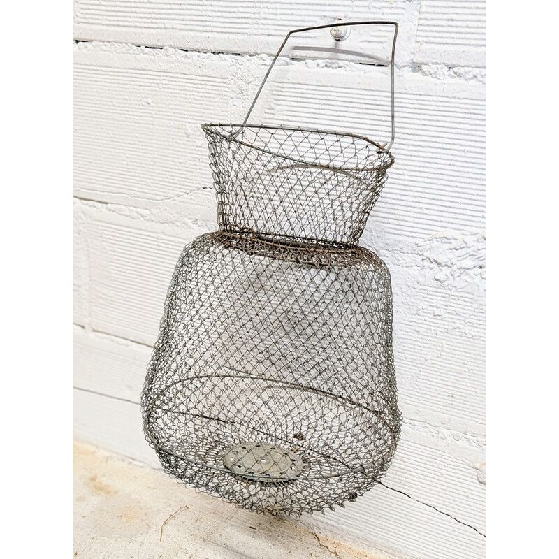 Ancienne bourriche de pêche | L'Atelier Imparfait