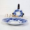 Assiette Sarreguemines Digoin bleu cobalt | L'Atelier Imparfait Assiette Sarreguemines Digoin bleu cobalt | L'Atelier Imparfait