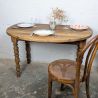 Table à volets en bois massif - Pieds tournés | L'Atelier Imparfait Table à volets en bois massif - Pieds tournés | L'Atelier Imparfait