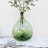 Dame-jeanne ancienne verre vert soufflé - 20 litres Dame-jeanne ancienne verre vert soufflé - 20 litres