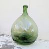 Dame-jeanne ancienne verre vert soufflé - 20 litres Dame-jeanne ancienne verre vert soufflé - 20 litres