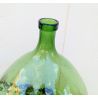 Dame-jeanne ancienne verre vert soufflé - 20 litres Dame-jeanne ancienne verre vert soufflé - 20 litres
