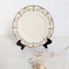 Assiette plate Dauphine Digoin E.C. | l'Atelier Imparfait Assiette plate Dauphine Digoin E.C. | l'Atelier Imparfait