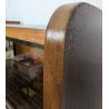 Bibliothèque vitrine vintage années 60 pieds compas | l'Atelier Imparfait Bibliothèque vitrine vintage années 60 pieds compas | l'Atelier Imparfait
