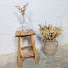 Ancien Tabouret d'Atelier | L'Atelier Imparfait Ancien Tabouret d'Atelier | L'Atelier Imparfait