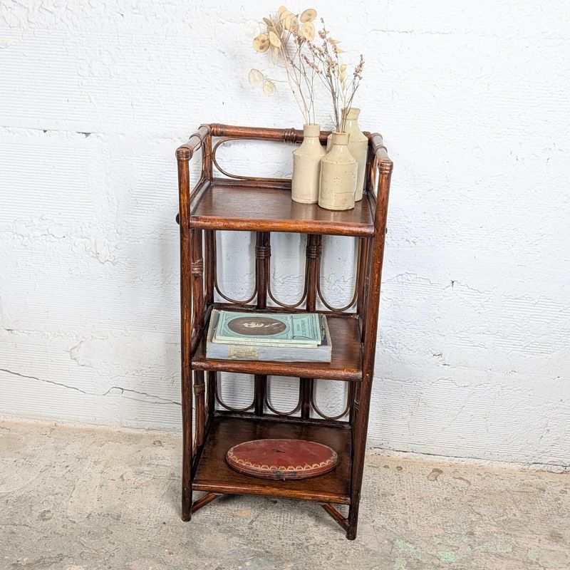 Petite Étagère Rotin et Bois | L'Atelier Imparfait