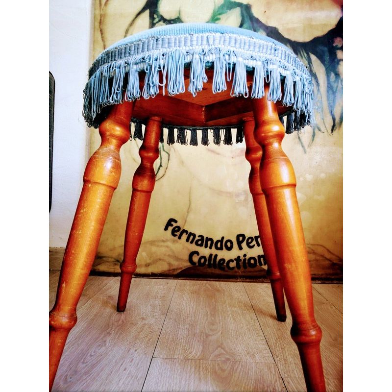 Amsterdam School - Tabouret de piano, réglable en hauteur